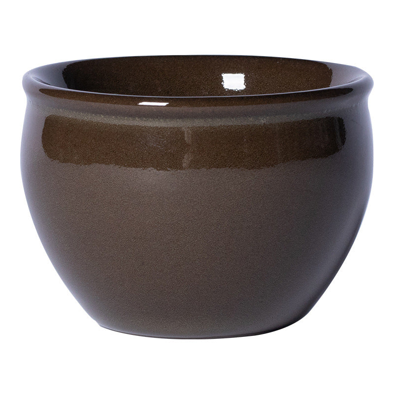New Rain in the Empty Mountains Longquan Celadon Tea-Dust Glazed Air Tank Master Cup Ceramic High-Grade Kung Fu Tea Set Tea Tasting Cup