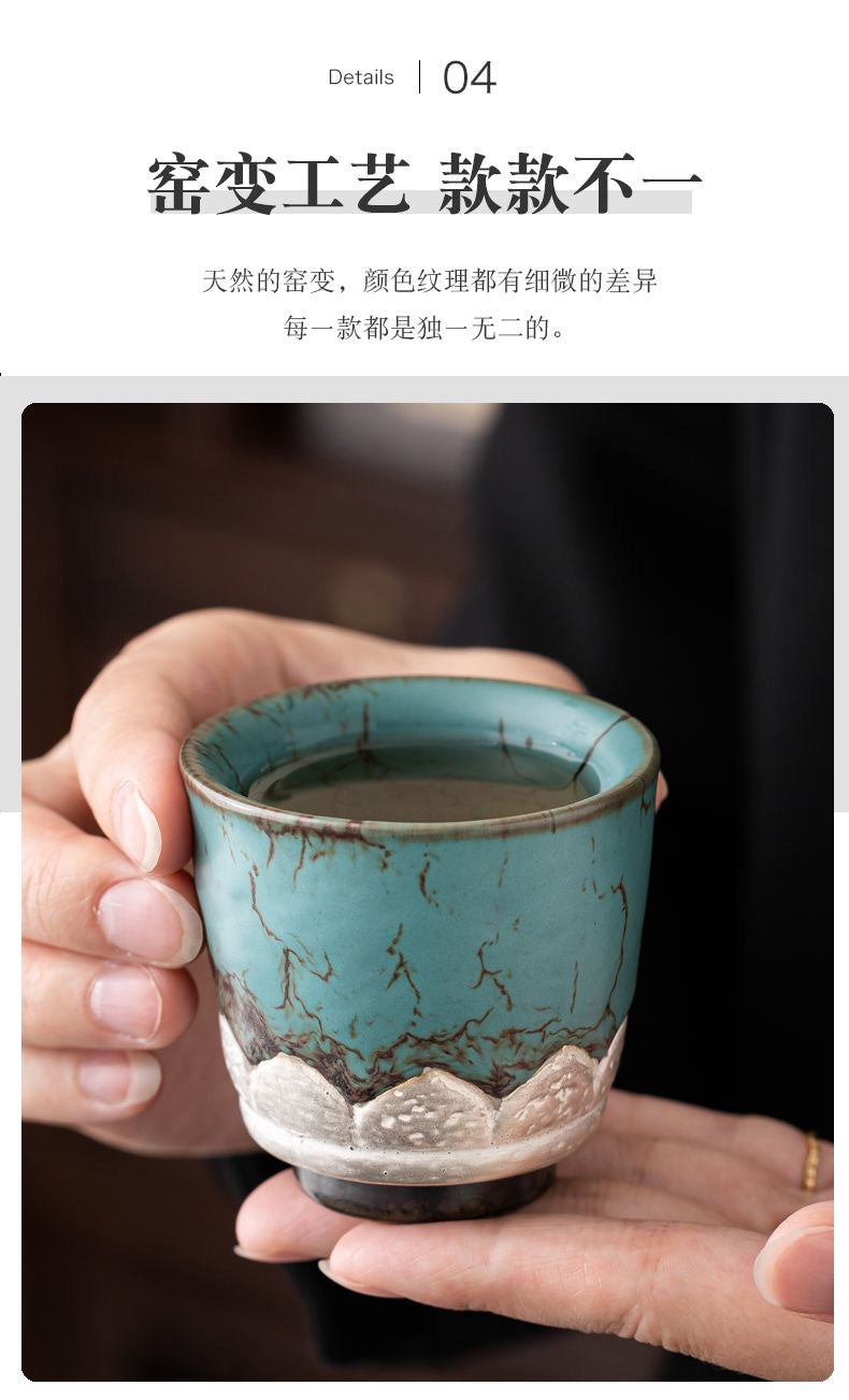 Cultural and Creative Encounter with Dunhuang Couple Mugs Retro Tea Cups Ceramic Master Cups High-end Gift Box Set for Annual Meeting Souvenirs