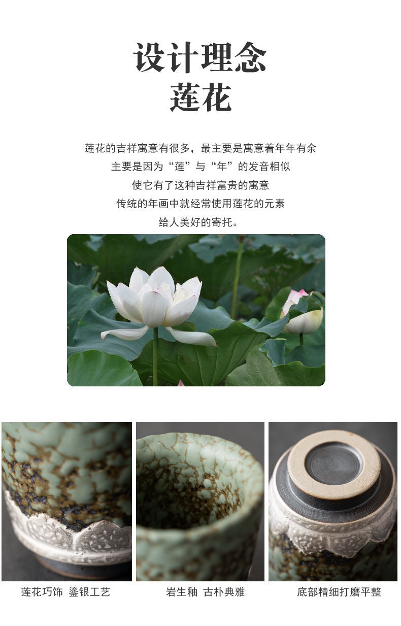 Cultural and Creative Encounter with Dunhuang Couple Mugs Retro Tea Cups Ceramic Master Cups High-end Gift Box Set for Annual Meeting Souvenirs