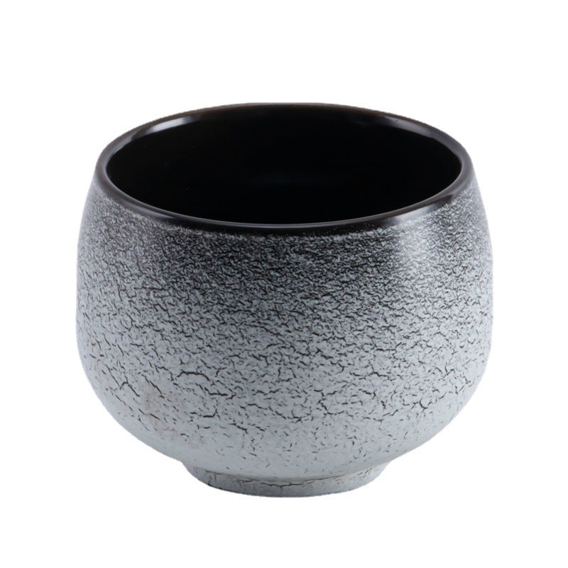 Cross-Border Retro Coarse Pottery Espresso Cup Japanese Creative Colorful Master Cup Tea Cup Matte Texture Spot Cup Wholesale