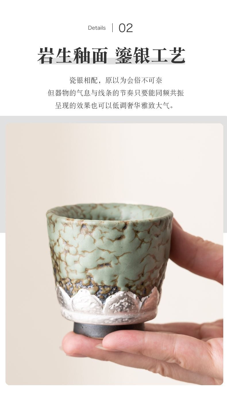 Cultural and Creative Encounter with Dunhuang Couple Mugs Retro Tea Cups Ceramic Master Cups High-end Gift Box Set for Annual Meeting Souvenirs