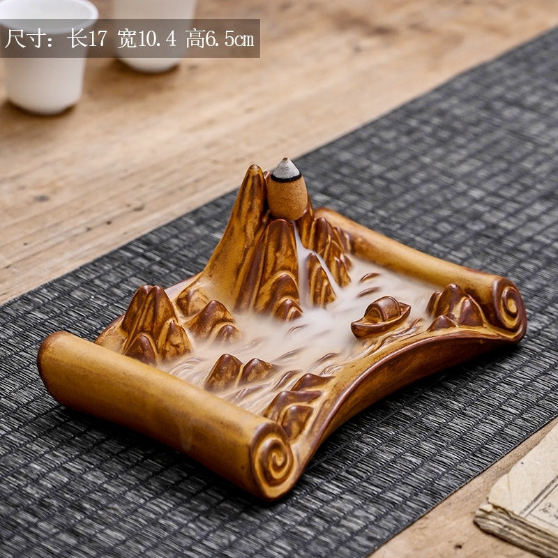 Chinese Traditional Tilted Incense Burner